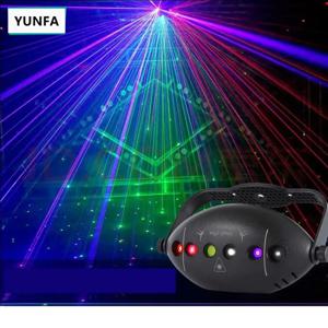 무대 파티 레이저 프로젝터 DJ 디스코 라이트 레드 그린 블루 스트로브 파티 클럽 홈 페스티벌 장식 조명 효과