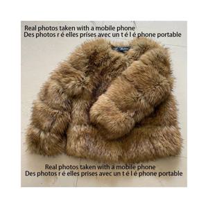 새로운 가을 겨울 두꺼운 따뜻한 털 코트 인조 모피 코트 여성 겨울 고급 인조 모피 재킷