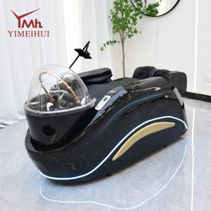 전동 조절식 헤어 스파 의자, 미용실용 샴푸 마사지 베드