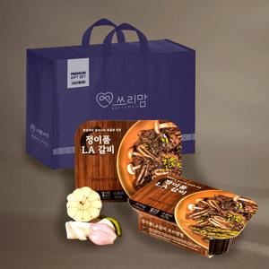 엠에스푸드 정이품 LA 양념갈비 선물세트 500g*2개