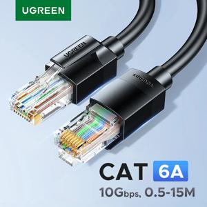 UGREEN CAT6A 이더넷 케이블 10Gbps RJ45 케이블 고속 라우터 모뎀 PC PS5 XBOX 노트북 허브 NAS 랜 케이블 패치 케이블