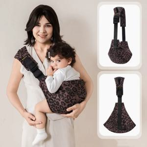 아기 슬링 캐리어, 유아 캐리어, 새로운 아기 슬링, 휴대용 및 가벼운 슬링, 미끄럼 방지 힙 시트, 10-30파운드(약 4.5-13.6kg)까지 사용 가능
