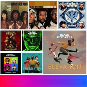 블랙 아이드 피즈 9CD 디스크 |   엘리베이션 앨범 컬렉션 |   전자 댄스 음악 트랙 |   자동차 홈 오디오 CD 전용 디스크 포함