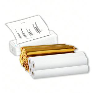 2 롤 A4 감열지 210mm 너비 직경 30mm 프린터 용지 Peripage A40 Phomemo M08F S8 MT810 열전 사 프린터에 적합