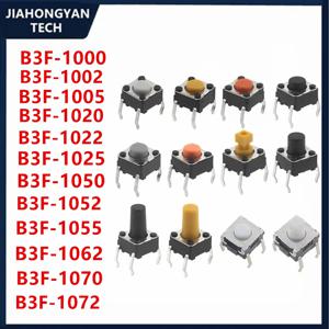 5PCS 10PCS 20PCS 30PCS 원래 라이트 터치 마이크로 스위치 B3F-1000 1002 1005 1020 1022 1025 1050 1052 1055 1062 1070 1072