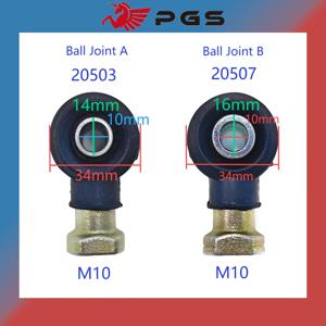 2 세트 (4pcs) 볼 조인트 타이로드 엔드 A 및 B Linhai 코드 20503 20507 Linhai 260 300 400 500 550 565 570 750 ATV UTV LU 019055