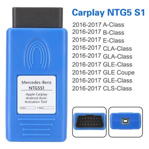 자동차 OBD 액티베이터 활성화 도구, 메르세데스 벤츠 NTG5S1 카플레이 A, B, CLA, GLA, GLE, CLS 시리즈용, iOS, 안드로이드 진단 도구