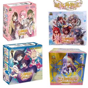 여신 스토리 카드, 애니메이션 소녀 잔치 부스터 박스, TCG 게임 카드, 어린이 테이블 장난감, 가족 생일 선물 컬렉션 카드, 신제품