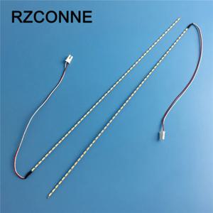 업데이트 LCD 모니터 또는 자동차 실내 조명용 2개 LED 백라이트 스트립 바 2mm 너비 및 길이는 9V 입력을 선택할 수 있습니다.