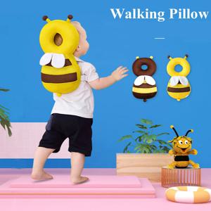 아기 낙하 방지 머리 받침 배낭, 아기 걷기 학습, 등 충돌 방지 통기성 보호 패드