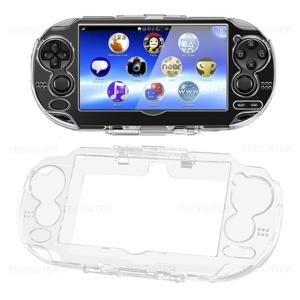 PS Vita 1000 휴대용 기기용 보호 크리스탈 케이스 투명 PC 풀 커버 쉘 소니 PSV 1000 액세서리
