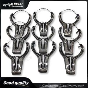 탄소 섬유 스티어링 휠 커버 트림 M 스포츠 성능 BMW F01 F06 F10 F11 F20 F22 F30 F31 F32 F36 M2 F87 M3 F80 M4 F82