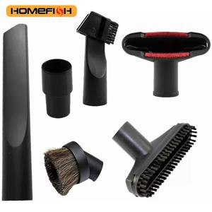 홈피쉬 6종 진공청소기 부속품 11/4인치 13/8인치 노즐 브러시 틈새 청소 도구 액세서리 교체품 (가정용)
