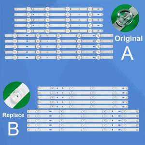Innotek DRT 3.0 49인치 A/B 49LB5550 49LB5500 49LB580V 49LB550V 6916L-1944A 6916l-1788A 6916L-1945A 6916l-1789A용 LED 스트립 10개