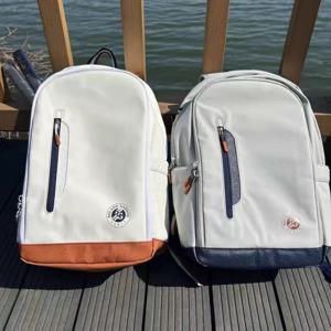 윌슨 테니스 가방 2개의 테니스 라켓 수납 가능 백팩 프렌치 오픈 숄더백 코트 라켓 가방 남녀 공용 패들 스포츠 백팩