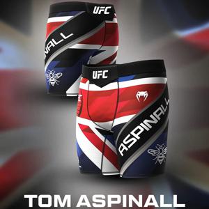 새로운 UFC 언라이벌드 블루 톰 애스핀럴 파이트 쇼츠 복싱 쇼츠 MMA # 321 남녀공용 오버사이즈 통기성 빠른 건조 스포츠 반바지