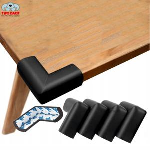 부드러운 아기 안전 모서리 보호대 - 어린이 안전을 위한 미리 접착된 테이블 모서리 보호대 가구 범퍼 및 날카로운 모서리