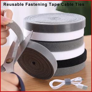 1/3/5M 케이블 주최자 케이블 관리 와이어 와인더 테이프 이어폰 마우스 코드 관리 아이폰 Xiaomi 삼성 용 보호대