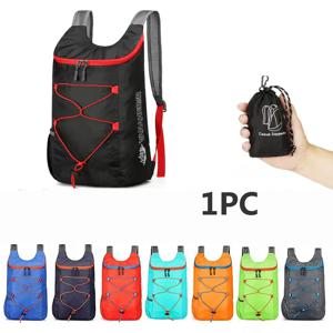 다기능 접이식 방수 스포츠 백팩 야외 캠핑 및 하이킹 휴대용 일상 가방 여행 백팩