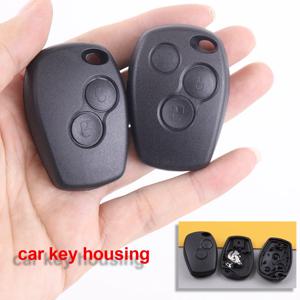 2/3 버튼 오리지널 사이즈 자동차 키 케이스 쉘 케이스 르노 트윙고 캉구 2 다치아 모두스 클리오 3용