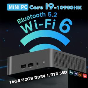 2026 미니 PC 코어 i9-9900 윈도우 11 프로 데스크탑 PC 게이밍 컴퓨터 16GB/32GB DDR4 1TB SSD WiFi 6 BT 5.2 4K 휴대용 게임 PC
