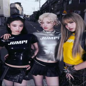 Sisterlinda 여름 새 트렌드 티셔츠 여성 편지 인쇄 반사 디자인 반팔 뜨거운 여자 하이 스트리트 스타일 크롭 탑