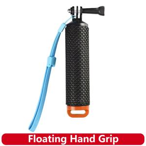 고프로 히어로 13 12 11 10 9 SJCAM SJ4000 인스타360 아카소 DJI 오스모 액션 카메라용 플로팅 핸드 그립 수중 스틱 모노포드 폴