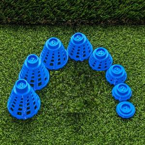 1 세트 골프 시뮬레이터 티 골프 티 볼 마커 티 레인지 매트 전문 액세서리 시뮬레이터 훈련 치핑