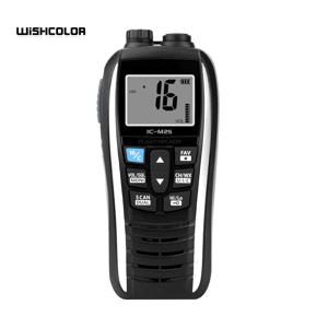 IC-M25 5W 휴대용 해상 무전기 워키토키 플로트 IPX7 해양 선박 VHF 송수신기 양방향 무전기 핸드헬드 방수 인터콤