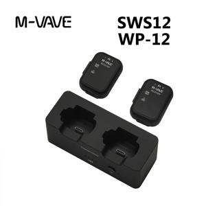M-VAVE WP-12 무선 인이어 모니터 시스템, 2.4GHz, 초저지연 모니터링, 라이브 무대 및 스튜디오용 24시간 배터리