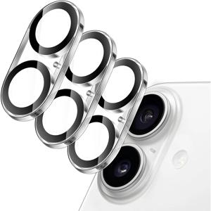 아이폰 17 2025 16 플러스 16플러스 아이폰17 아이폰16용 강화유리 카메라 렌즈 보호 커버 3개