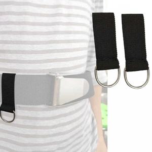 2Pcs 다이빙 웨이트 벨트 D-링 다이빙 장비용 해양 등급 스테인레스 스틸 D-링 수중 조명 카메라 게이지