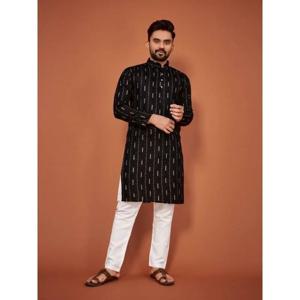 남성 이슬람 아랍 아바야 로브 민족 프린트 스탠드 칼라 청년 중간 길이 셔츠 럭셔리 코트 캐주얼 2026 무슬림 민족 스타일