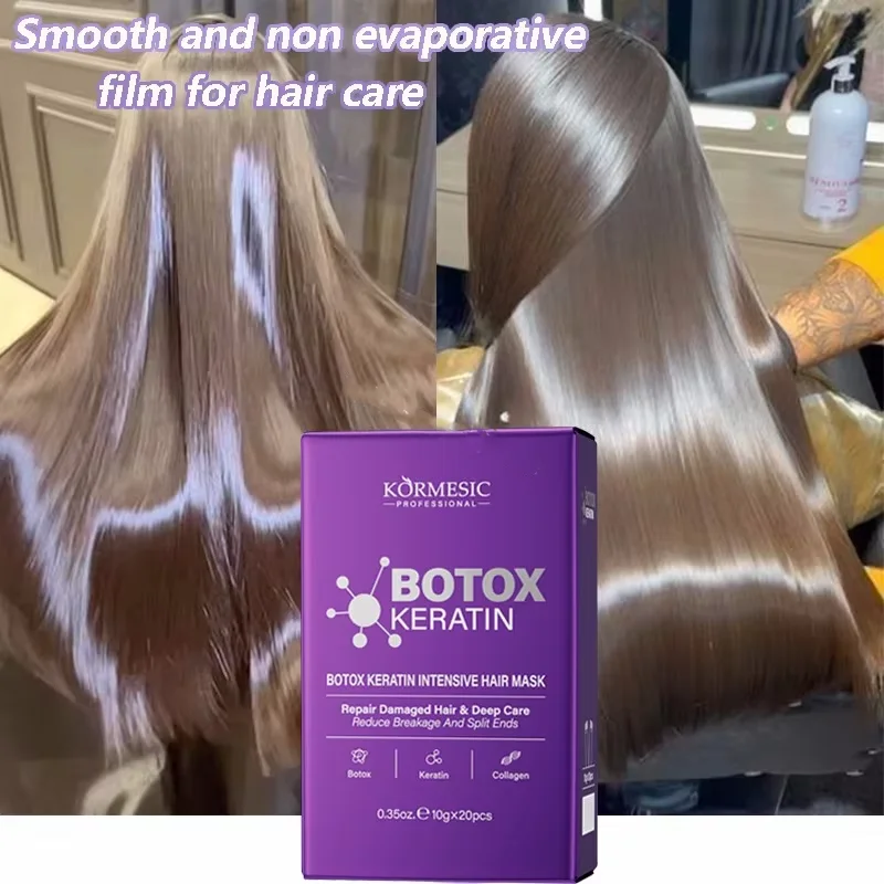 케라틴 헤어 마스크 매직 5초 손상 복구 곱슬거림 완화 부드럽고 윤기나는 머릿결 깊은 보습 헤어 트리트먼트 복구 헤어 케어 마스크