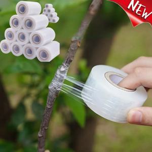 200m 길이 친환경 생분해 성 접목 테이프 접목 멤브레인 원예 바인딩 벨트 PE 접목 테이프 포장 포장 필름