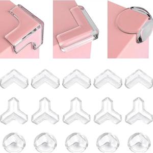 어린이 코너 보호대 아기 안전 실리콘 테이블 코너 가드 충돌 방지 가장자리 보호 커버 가구 코너 가드 및