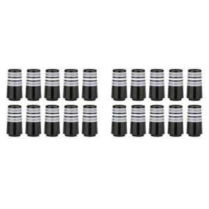 BAAU 20Pcs 골프 페룰 0.355 팁 아이언 샤프트 슬리브 골프 아이언 클럽 페룰 교체