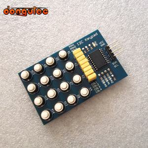 16 키 I2C 키패드 스위치 키패드 1x4 2x4 3x4 4x4 매트릭스 어레이 매트릭스 키보드 arduino 용 I2C 키패드 모듈