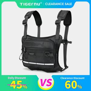 Tigernu 조끼 가방 스포츠 야외 사이클링 배낭 하이킹 자전거 타기 팩 남성용 가슴 가방 코치 가방 크로스 가방 남성용 배낭