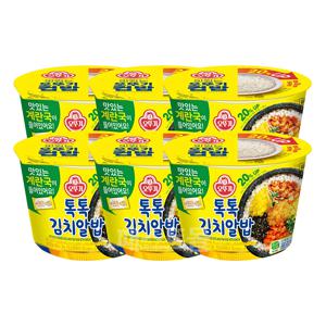 오뚜기컵밥 톡톡 김치알밥 227g 6개