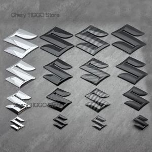 스즈키 SX4 S 크로스 스위프트 알토 알리비오 랜디 짐니 iM 4 iK 2 용 자동차 전면 그릴 후드 보닛 엠블럼 리어 트렁크 배지 로고 스티커