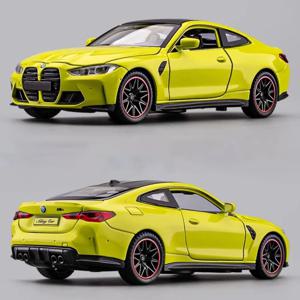 1:32 스케일 M4 X3M 장난감 자동차 모델, 후진 기능, 음악 및 조명, 도어 개폐 가능, 미니어처 차량, 금속 다이캐스트 모델, 어린이 교육용 선물