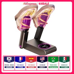 가정용 접이식 신발 건조기 UV 신발 건조기 일정한 온도 양말 부츠 건조기 살균 및 탈취 기계