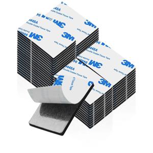 40개 양면 테이프 고온 방지 헤비 듀티, 1.96 * 1.18 인치 강력한 접착력 및 LED 스트립용 다목적