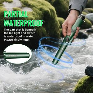 Protable 새로운 고품질 휴대용 금속 탐지기 GP-포인터 방수 포지셔닝 로드 팔찌 LED 조명으로 감지