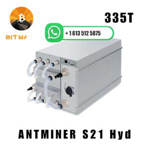 JY 최고의 거래! 3개 구매 시 2개 무료 제공 새로운 Bitmain Antminer S21+ Hyd 338 Th/s Asic BTC 비트코인 ​​마이닝 마이너(PSU 포함)