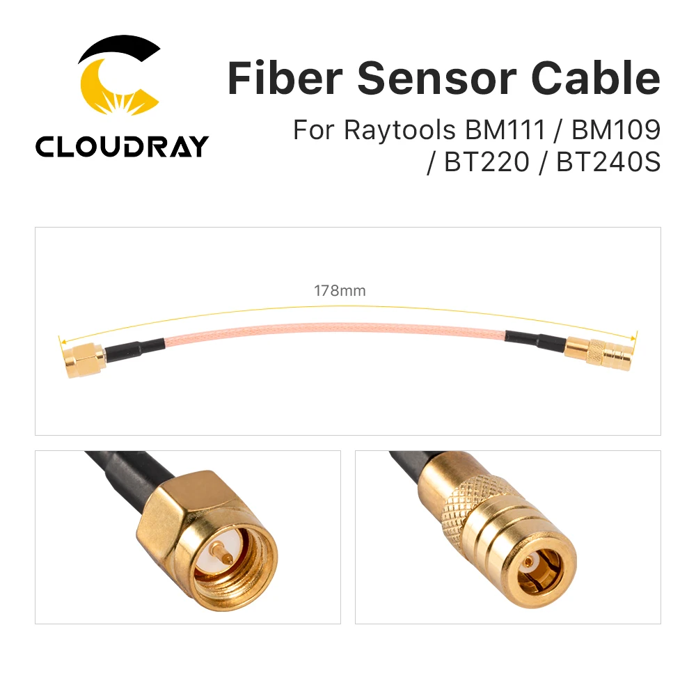 Lasermech Precitec Han의 WSX 광섬유 레이저 용접 절단기 헤드용 센서 케이블 와이어