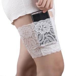 여성용 논슬립 레이스 레그 커버, 레이디 워머 무릎 패드 패키지, 휴대폰 작가, 소녀 파티 선물 유지, 새로운 용수철 여름 패션