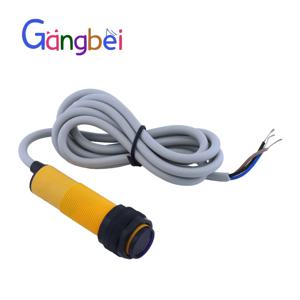 E3F-DS5C4/B2/P1/P2/Y1,Y2/N12/P12 5cm 광전 센서, NPN 상시 열림 M18 DC 3선