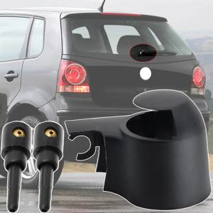 뒷 창 와이퍼 암 볼트 커버 캡 와셔 제트 노즐 VW 폴로 6C1 6R1 9N Vivo 2001 2002 2003 2004 2005 2006 2007 2008 2009